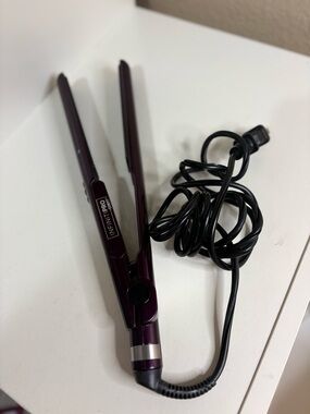 InfinitiPro by Conair Purple Tourmaline Ceramic Flat Iron Hair Straightener